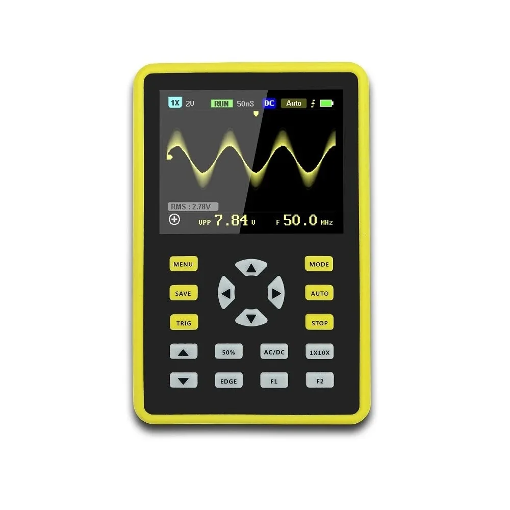 FNIRSI-5012H Digital Oscilloscope, Analog Bandwidth with Waveform Storage Support
FNIRSI-5012H Digital Oscilloscope, Analog Bandwidth with Waveform Storage Support