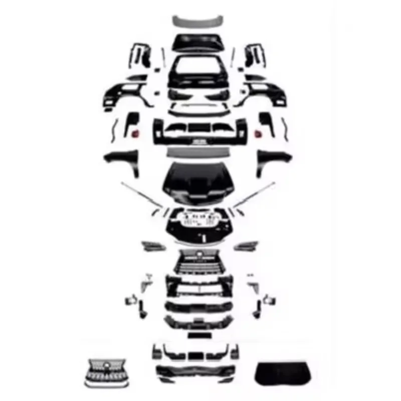 Best Bodykit Facelift for LX570 Old Upgrade 1:1 to New Plastic Car Upgrade Body Kit
Best Bodykit Facelift for LX570 Old Upgrade 1:1 to New Plastic Car Upgrade Body Kit