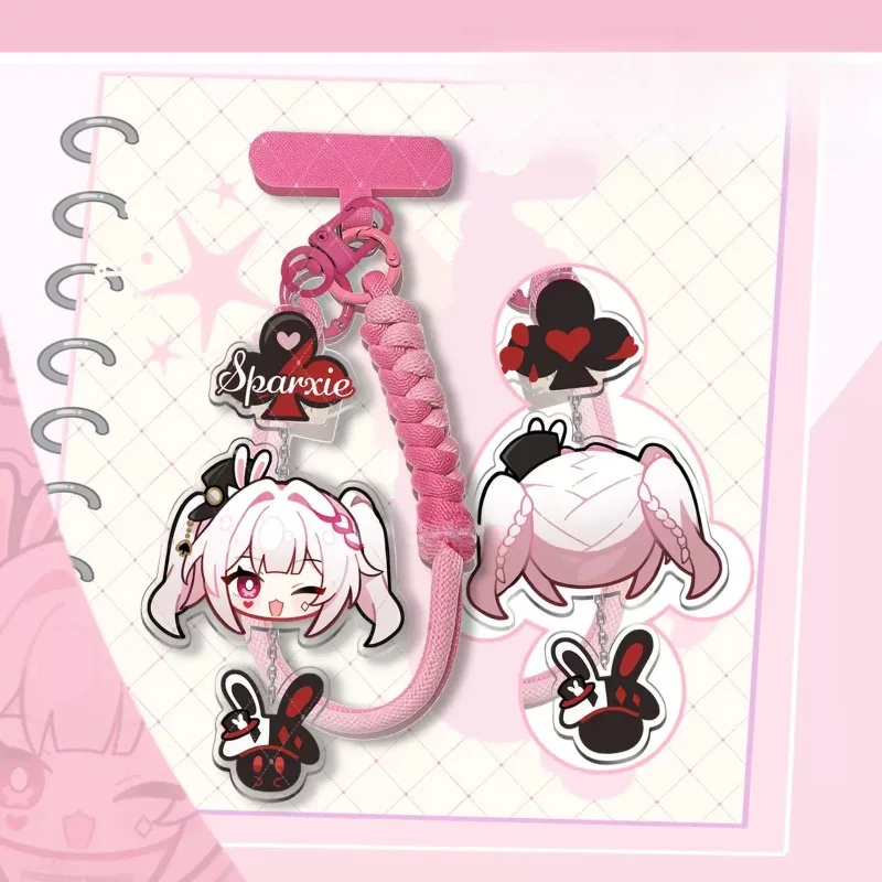 Honkai:Star Rail Sparxie March 7th Hyacine Robin Firefly Cyrene Phone Pendant Anime Cosplay Cartoon Keychain Accessories Gifts
Honkai:Star Rail Sparxie March 7th Hyacine Robin Firefly Cyrene Phone Pendant Anime Cosplay Cartoon Keychain Accessories Gifts