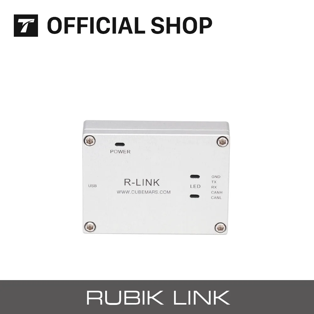 T-motor R-Link LINK RUBIK LINK V2.0 USB To Serial Port Module For CubMars AK Series Motor Dynamical Modular
T-motor R-Link LINK RUBIK LINK V2.0 USB To Serial Port Module For CubMars AK Series Motor Dynamical Modular