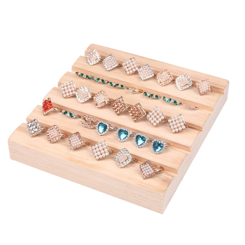 Wood Jewelry Ring Storage Display Tray Rings Jewelry Organizer Holder Counter Display Storage Tray
Wood Jewelry Ring Storage Display Tray Rings Jewelry Organizer Holder Counter Display Storage Tray