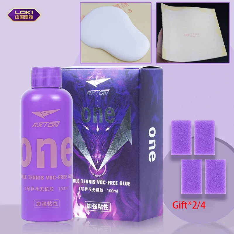 50ml/100ml LOKI RXTON No.1 High Film Formation Inorganic Table Tennis Glue High Adhesion Table Tennis VOC-FREE Glue with Sponge
50ml/100ml LOKI RXTON No.1 High Film Formation Inorganic Table Tennis Glue High Adhesion Table Tennis VOC-FREE Glue with Sponge