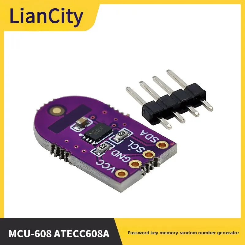 MCU-608 ATECC608A Password Storage Random Number Generator Signature/Encryption 
MCU-608 ATECC608A Password Storage Random Number Generator Signature/Encryption