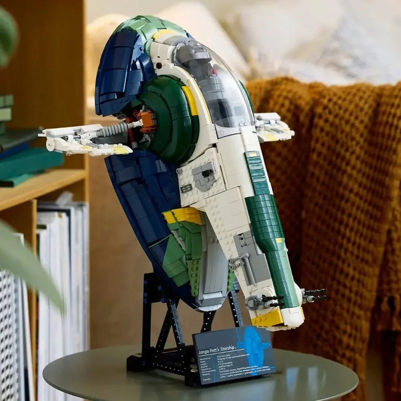 2025 NEW 75409 Star Battle Jango Fett's Firespray-Class Starship Model Building Blocks Bricks Diy Creative Assembly Toy Kid Gift
2025 NEW 75409 Star Battle Jango Fett's Firespray-Class Starship Model Building Blocks Bricks Diy Creative Assembly Toy Kid Gift