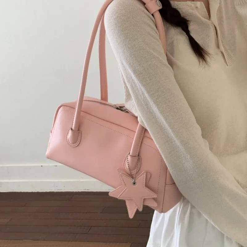 Women's Pastel Color Long Shoulder Bag with Star Detail, Casual Style for Daily Errands, School Commute & Weekend Outings
Women's Pastel Color Long Shoulder Bag with Star Detail, Casual Style for Daily Errands, School Commute & Weekend Outings