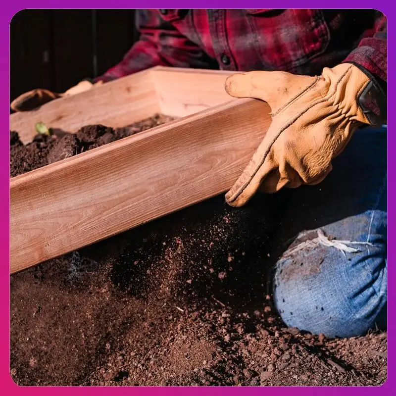 ABKL-1 Piece Raw Rutes Cedar Garden Sifter As Shown Hand Held For Compost, Dirt And Potting Soil Rough Sawn Sustainable Cedar
ABKL-1 Piece Raw Rutes Cedar Garden Sifter As Shown Hand Held For Compost, Dirt And Potting Soil Rough Sawn Sustainable Cedar