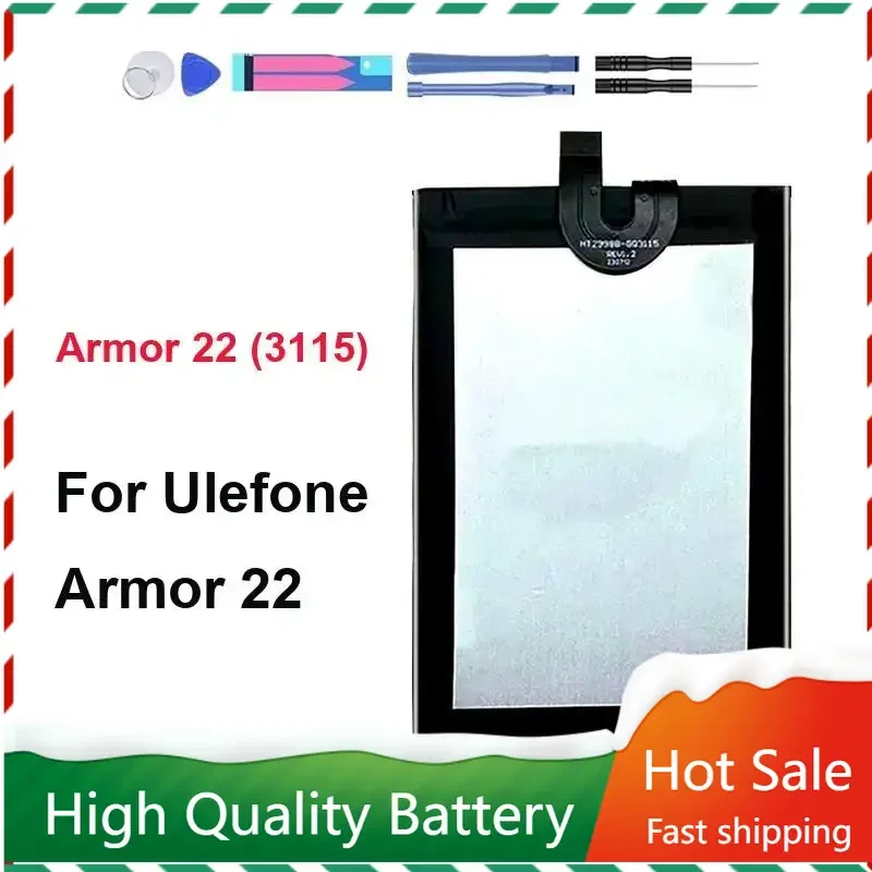 Портативная сменная батарея Armor 22 (3115), гарантия на батарейки для мобильных телефонов Ulefone Armor 22, + трек-код
Портативная сменная батарея Armor 22 (3115), гарантия на батарейки для мобильных телефонов Ulefone Armor 22, + трек-код