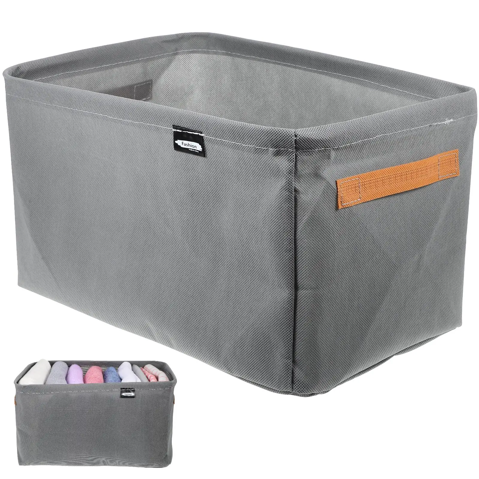 3 Pcs Clothing Organizer Clothes Storage Basket 42x28x25CM Large Capacity Stackable Handle Design Closet Organizers Wardrobe
3 Pcs Clothing Organizer Clothes Storage Basket 42x28x25CM Large Capacity Stackable Handle Design Closet Organizers Wardrobe