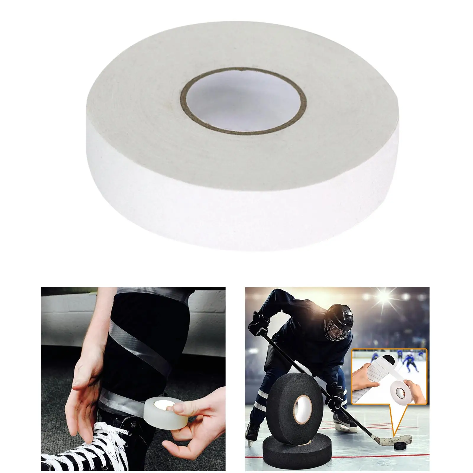 Hockey Stick Tape Nonslip Adhesive Sports Grips for Hockey Stick Bag and Protective Equipment
Hockey Stick Tape Nonslip Adhesive Sports Grips for Hockey Stick Bag and Protective Equipment