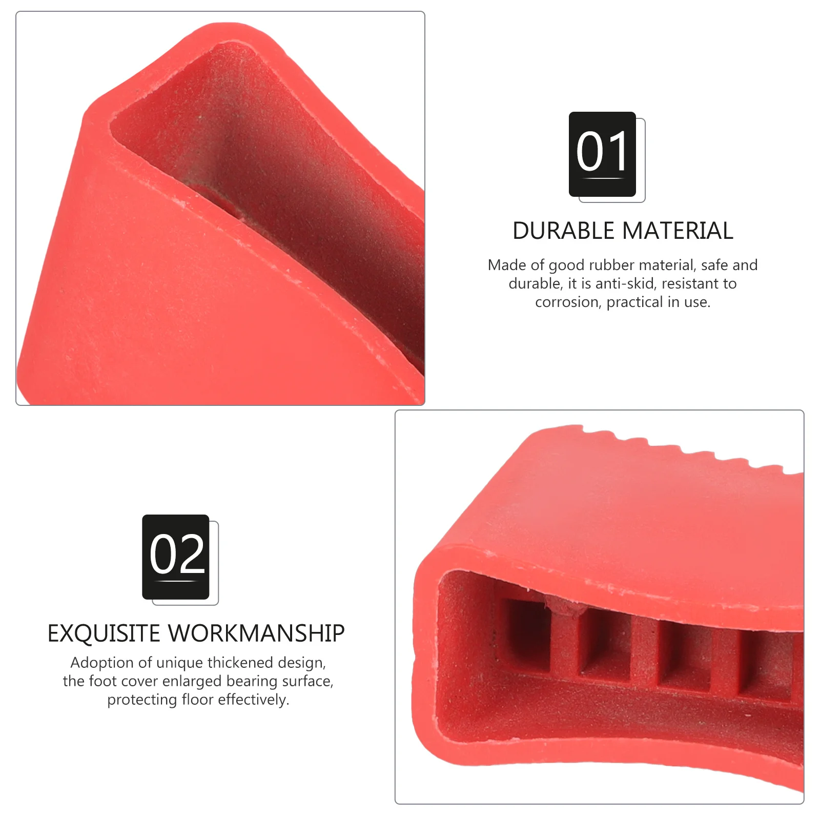 4pcs Ladder Feet Cover Non-Slip Rubber Pads Anti-Scratch Floor Protector For Ladder Accessories Home Building Tools
4pcs Ladder Feet Cover Non-Slip Rubber Pads Anti-Scratch Floor Protector For Ladder Accessories Home Building Tools