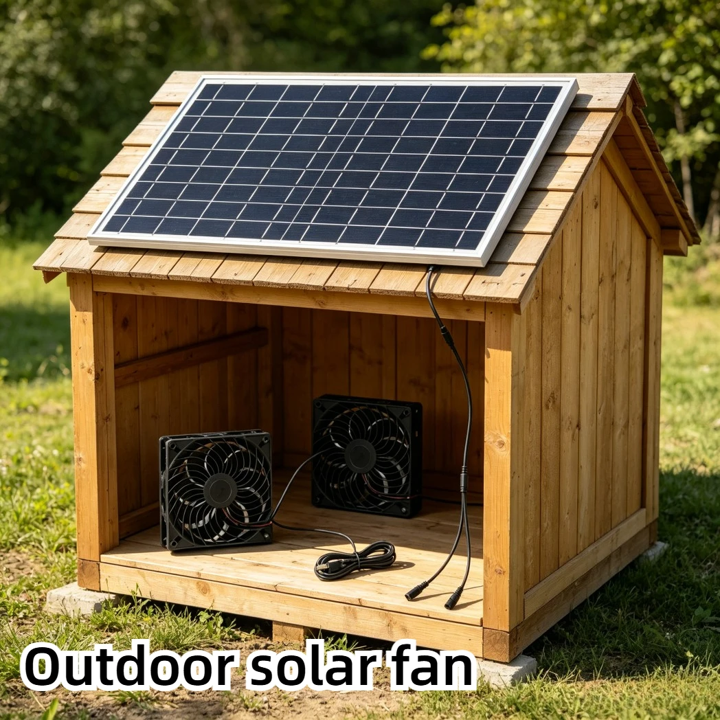 Solar Powered Exhaust Fan Kit 10W Ventilation Fan for Pet Chicken Coop Greenhouse Shed Dog House Outdoor Cooling Air Circulation
Solar Powered Exhaust Fan Kit 10W Ventilation Fan for Pet Chicken Coop Greenhouse Shed Dog House Outdoor Cooling Air Circulation