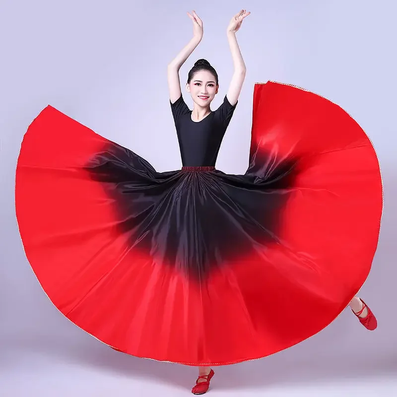 Xinjiang Dance Half body Large Swing Skirt Tibetan Uyghur Practice Skirt Performance Clothing Adult Dance Practice Skirt Female
Xinjiang Dance Half body Large Swing Skirt Tibetan Uyghur Practice Skirt Performance Clothing Adult Dance Practice Skirt Female