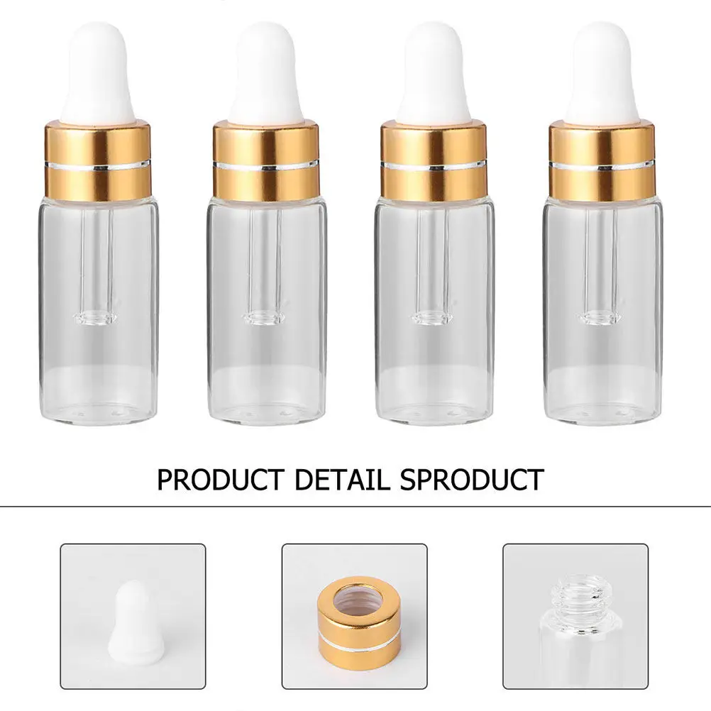 50Pcs 3Ml Glass Dropper Bottles Refillable Empty Perfume Bottle Travel Vial for Essential Oil Body Lotion Makeup Water
50Pcs 3Ml Glass Dropper Bottles Refillable Empty Perfume Bottle Travel Vial for Essential Oil Body Lotion Makeup Water