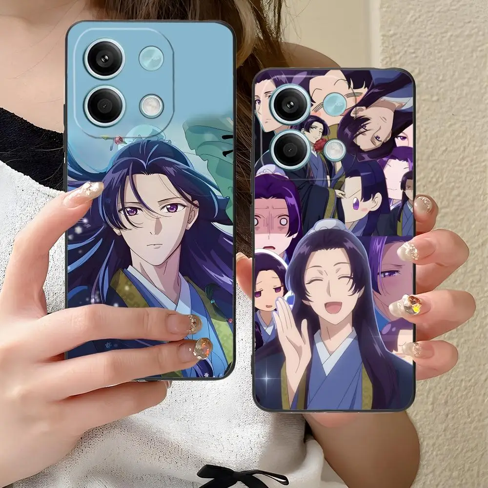 Чехол для телефона Apothecary Diaries Jinshi для Xiaomi Redmi Note 14 13 12 11 A5 3 2 1 Pro Plus 4G 5G с цветной печатью, красивый смартфон 
Чехол для телефона Apothecary Diaries Jinshi для Xiaomi Redmi Note 14 13 12 11 A5 3 2 1 Pro Plus 4G 5G с цветной печатью, красивый смартфон