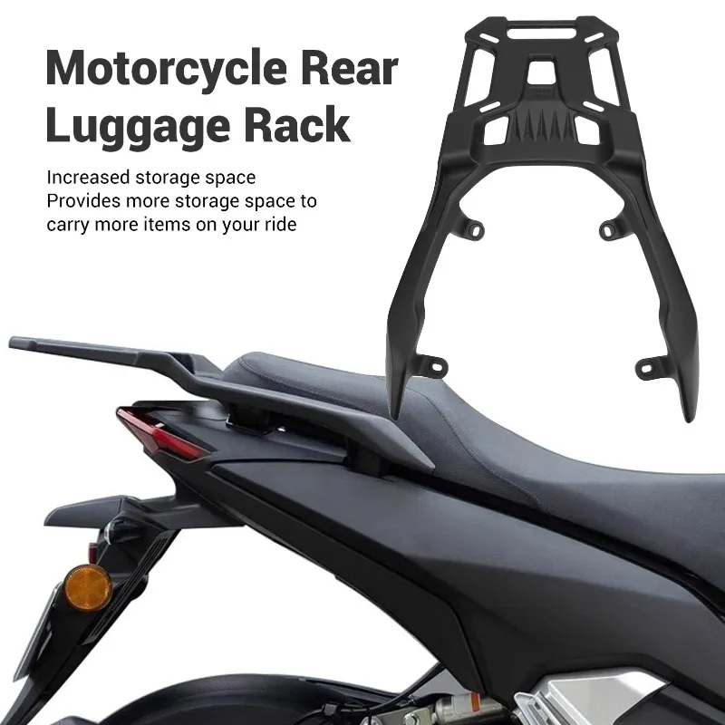 For ADV160 2023-2026 Motorcycle Aluminum Alloy Rear Luggage Rack Standard Version Tail Box Mount Bracket Accessories
For ADV160 2023-2026 Motorcycle Aluminum Alloy Rear Luggage Rack Standard Version Tail Box Mount Bracket Accessories