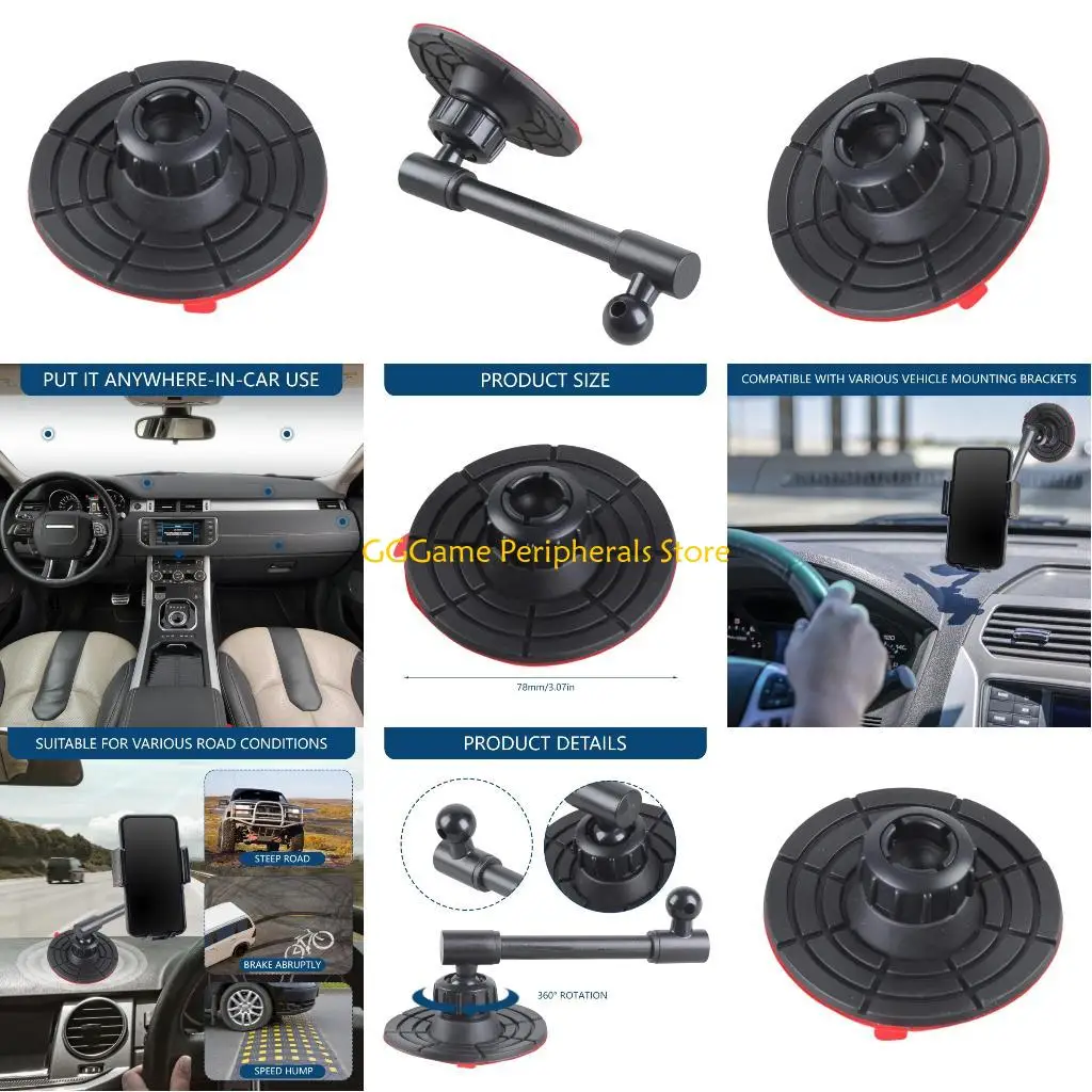 U55B 17 мм клейкое монтажное основание с шариковой головкой для держателей планшетов для экшн-камер
U55B 17 мм клейкое монтажное основание с шариковой головкой для держателей планшетов для экшн-камер