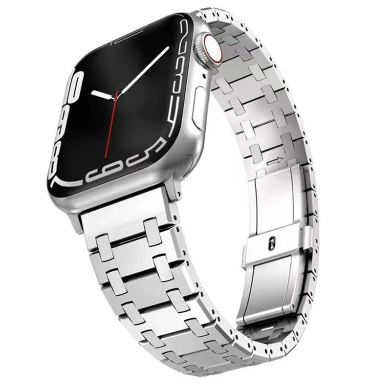 AP Oak Stainless Steel Metal Band For Apple Watch iWatch S11 Ultra Premium Stainless Steel Watch Strap Replacement
AP Oak Stainless Steel Metal Band For Apple Watch iWatch S11 Ultra Premium Stainless Steel Watch Strap Replacement