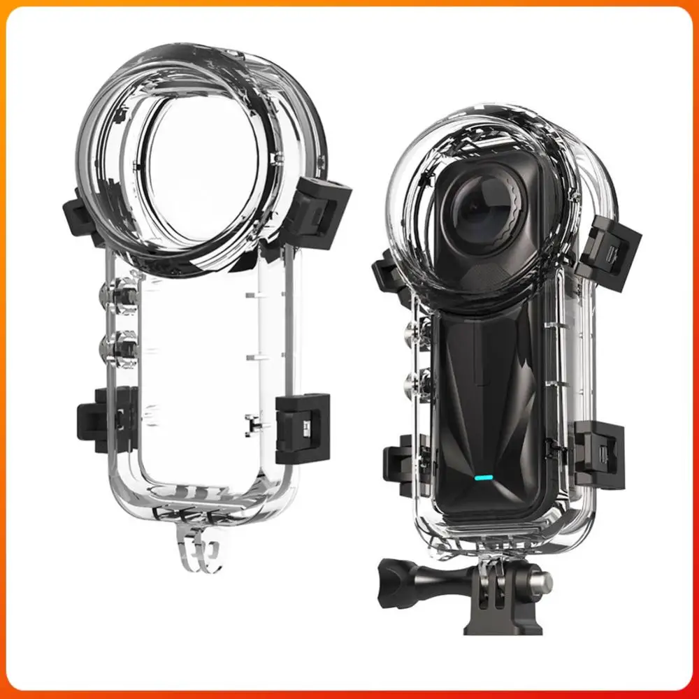 Invisible Dive Case Waterproof Camera Protective Case Wear Resist Underwater Protective Cover for Insta360 X5 Camera
Invisible Dive Case Waterproof Camera Protective Case Wear Resist Underwater Protective Cover for Insta360 X5 Camera