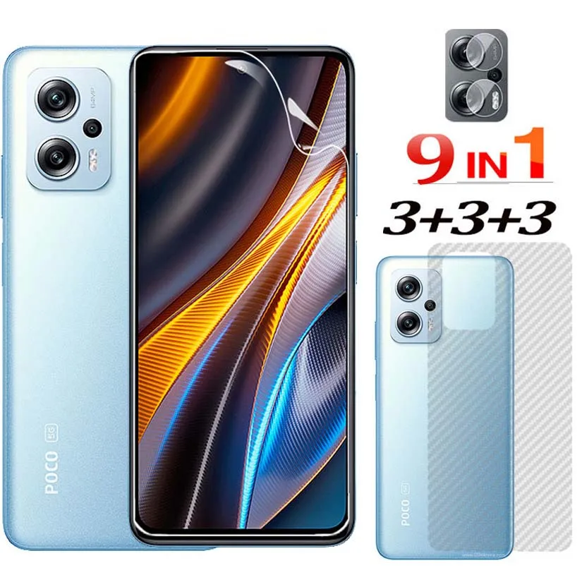 Poco X5 Pro Hydrogel Film Poco X 5 F4 X3 X4 GT M4 F5 X5 Pro Screen Protector for X5 Back Film Camera Poco X5 Pro 5G Soft Glass
Poco X5 Pro Hydrogel Film Poco X 5 F4 X3 X4 GT M4 F5 X5 Pro Screen Protector for X5 Back Film Camera Poco X5 Pro 5G Soft Glass