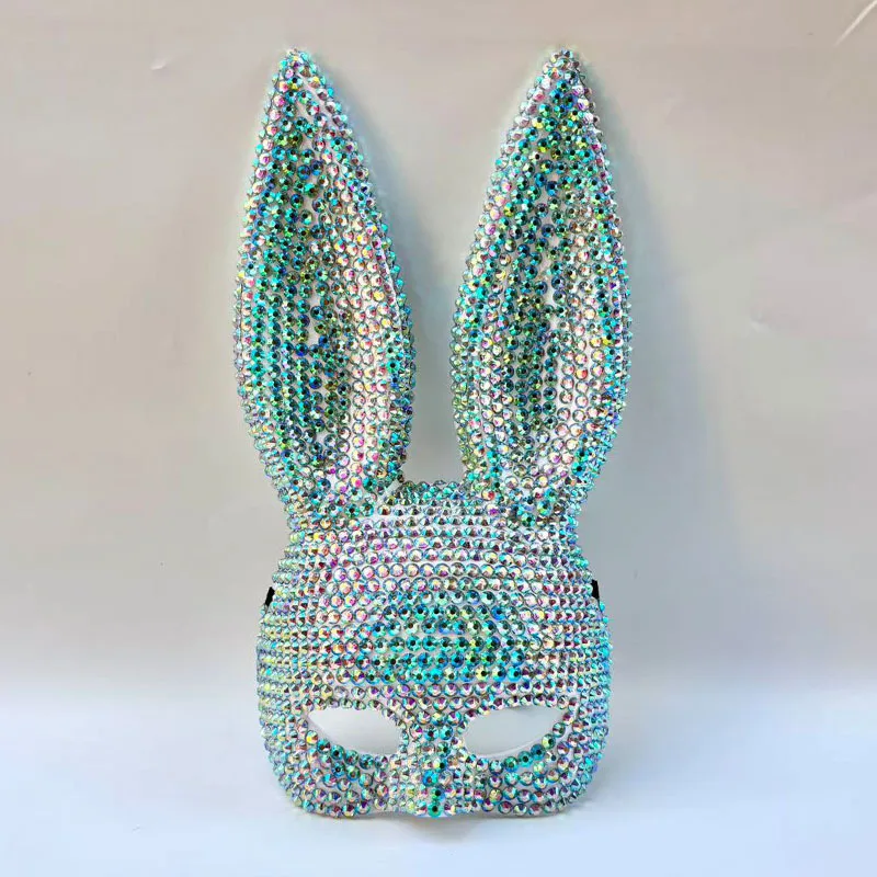 Halloween animal party costume ball sequined rabbit mask drama performance animal costume shooting taxi driver costume props
Halloween animal party costume ball sequined rabbit mask drama performance animal costume shooting taxi driver costume props