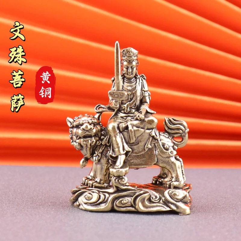 Brass Mount Bodhisattva/ Decoration Manshu Copper Buddha Statue Worship Home Office Desk Surface Panel
Brass Mount Bodhisattva/ Decoration Manshu Copper Buddha Statue Worship Home Office Desk Surface Panel