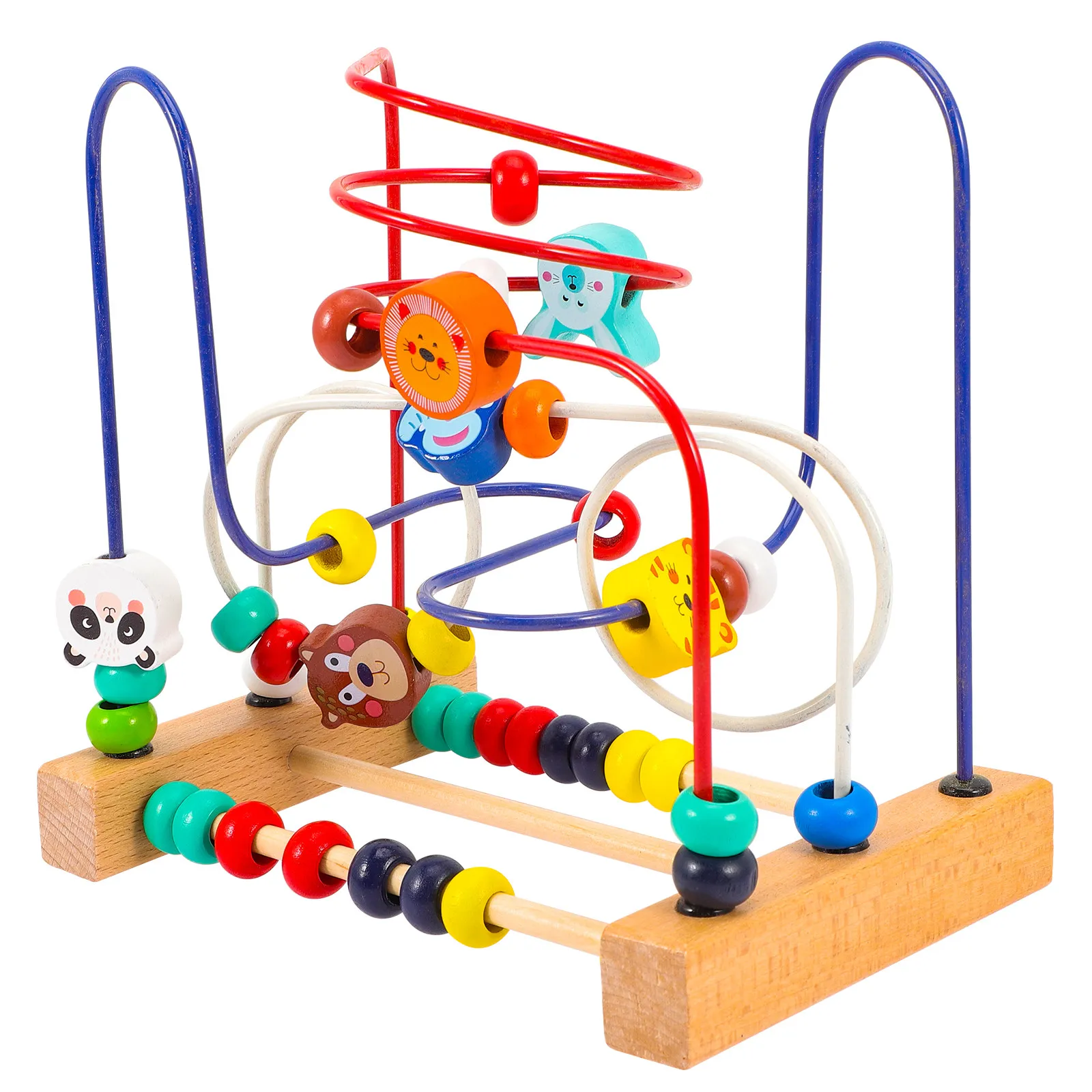 1Set Multi-Function Sensory Kids Animal Beaded Maze Roller Educational Plaything Early Learning Cognitive and Grasping
1Set Multi-Function Sensory Kids Animal Beaded Maze Roller Educational Plaything Early Learning Cognitive and Grasping