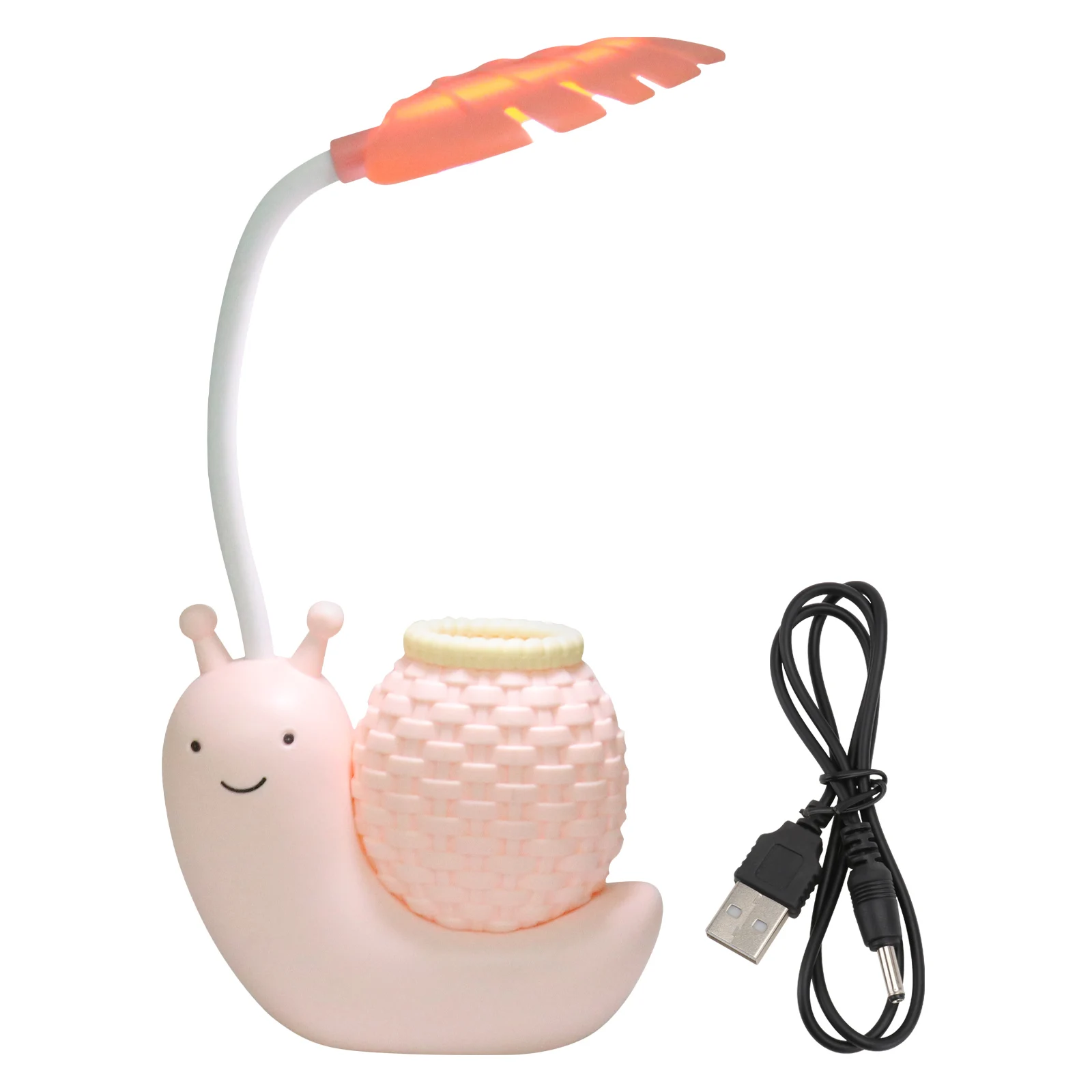 Cartoon Snail Table Lamp USB Charging Desk for Students LED Reading Electronic Component Study Suitable All Ages
Cartoon Snail Table Lamp USB Charging Desk for Students LED Reading Electronic Component Study Suitable All Ages