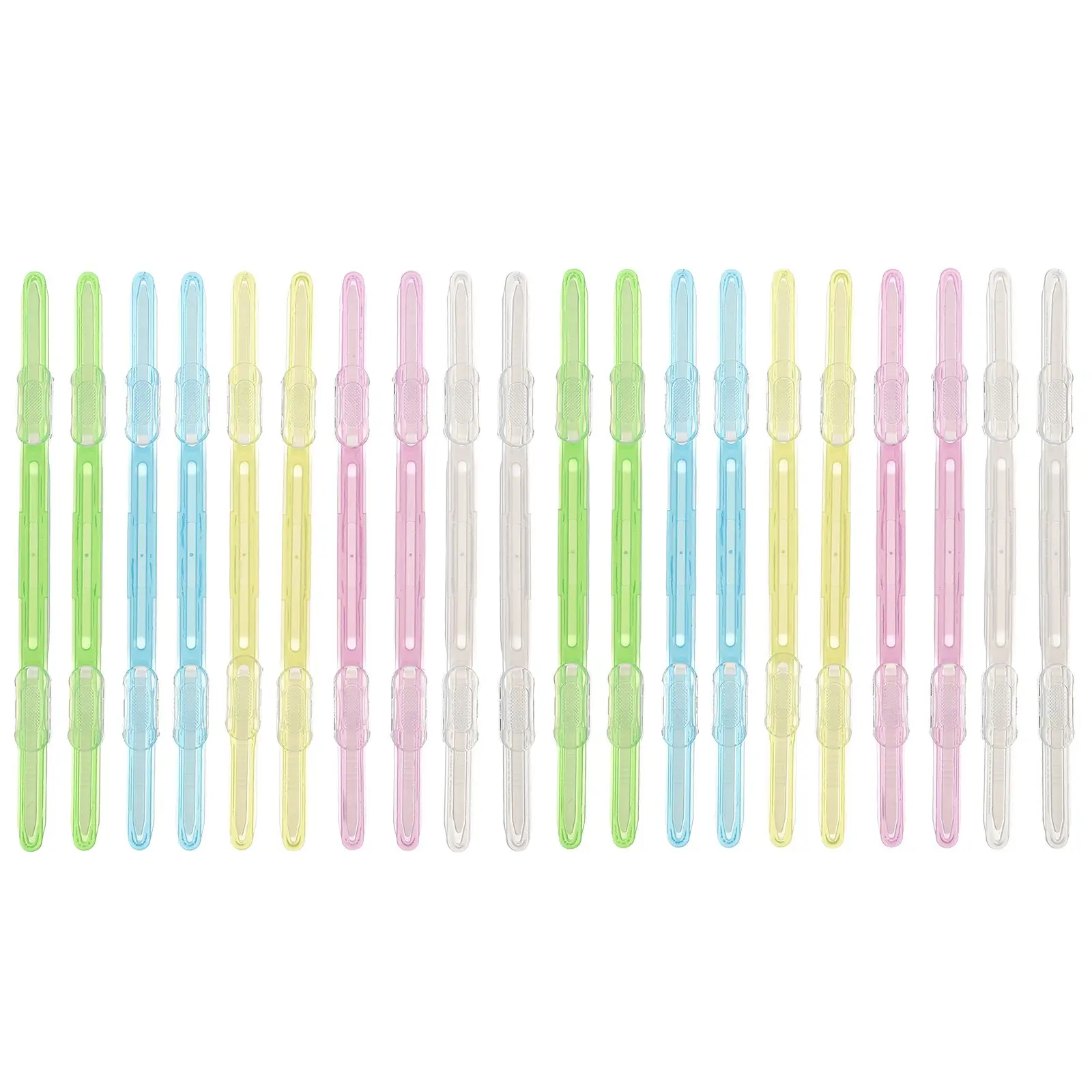 Plastic Bookbinding Clips Stationery Supplies Ergonomic Design Strong Clamping Force Office Binding Materials Students
Plastic Bookbinding Clips Stationery Supplies Ergonomic Design Strong Clamping Force Office Binding Materials Students