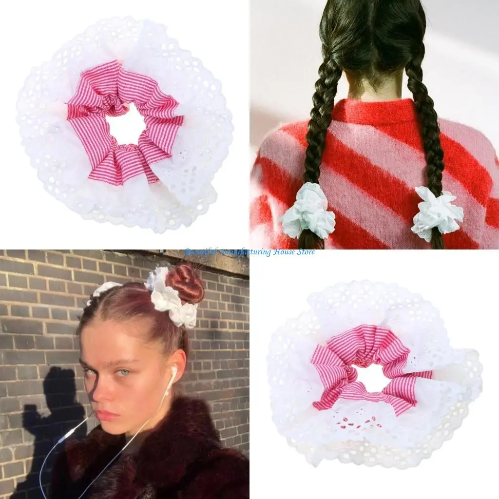 E56A MessyBun Hair Piece Lace Hair Scrunchies Ponytail Hair Holder Female Hair Decor
E56A MessyBun Hair Piece Lace Hair Scrunchies Ponytail Hair Holder Female Hair Decor