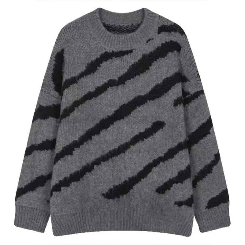 Autumn Winter Thick Warm Loose Casual Sweaters Women's Clothing Chic Striped O-neck Knitted Pullovers Commute Soft Basic Tops
Autumn Winter Thick Warm Loose Casual Sweaters Women's Clothing Chic Striped O-neck Knitted Pullovers Commute Soft Basic Tops