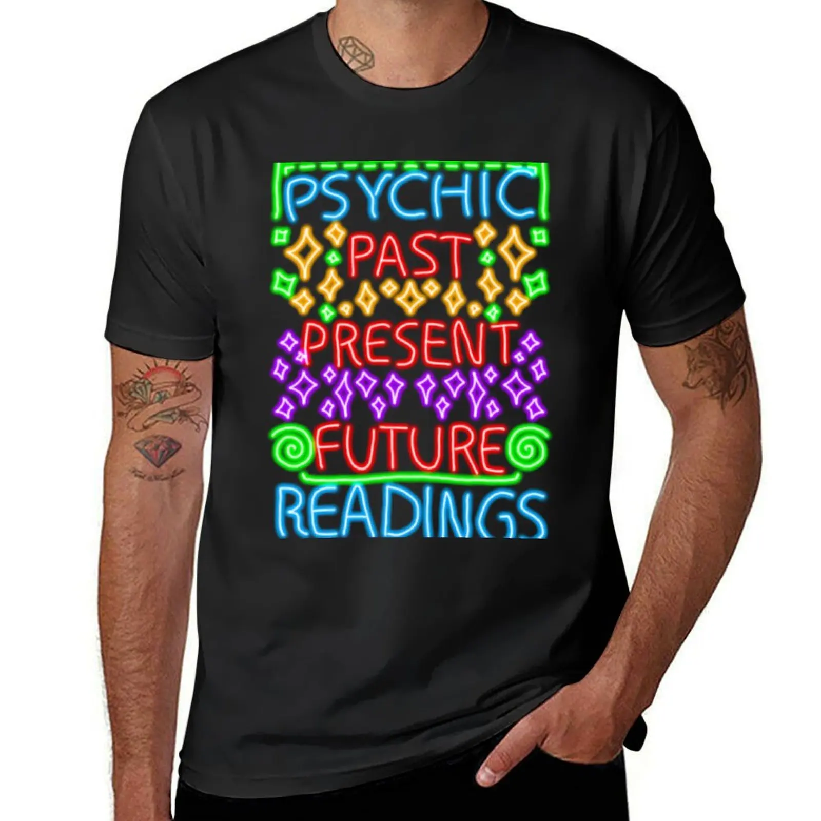 Psychic readings past present and future T-Shirt vintage clothes kawaii clothes korean fashion plus size tops Men's t-shirt
Psychic readings past present and future T-Shirt vintage clothes kawaii clothes korean fashion plus size tops Men's t-shirt