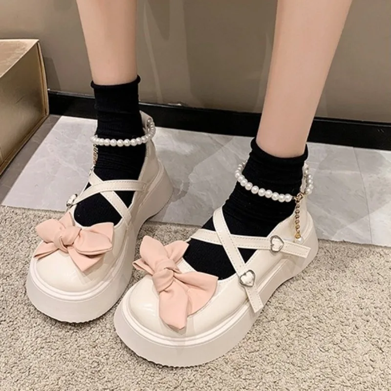 2026 New Women Mary Jane Shoes Sweet Style Lolita Shoes for Woman Fashion Round Head Casual Shoe Designer Shoes Zapatos De Mujer
2026 New Women Mary Jane Shoes Sweet Style Lolita Shoes for Woman Fashion Round Head Casual Shoe Designer Shoes Zapatos De Mujer