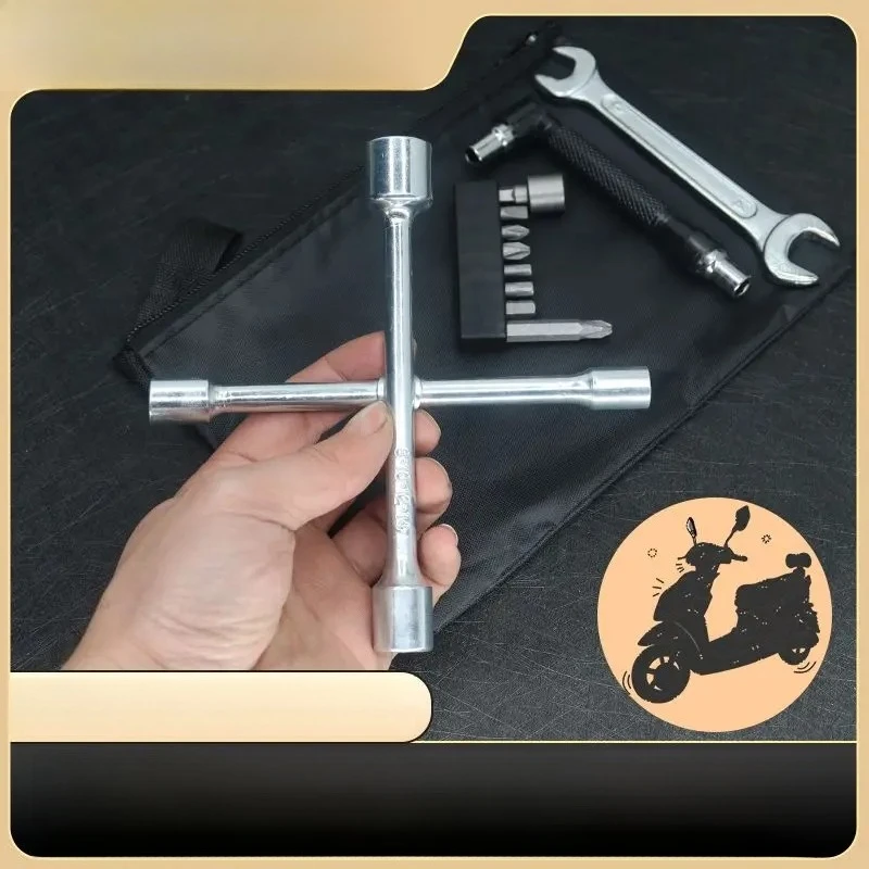 Electric Vehicle Onboard Tool Kit, E-Bike Repair Emergency Pack, Small Portable Case for Rearview Mirror and Pedal Removal
Electric Vehicle Onboard Tool Kit, E-Bike Repair Emergency Pack, Small Portable Case for Rearview Mirror and Pedal Removal