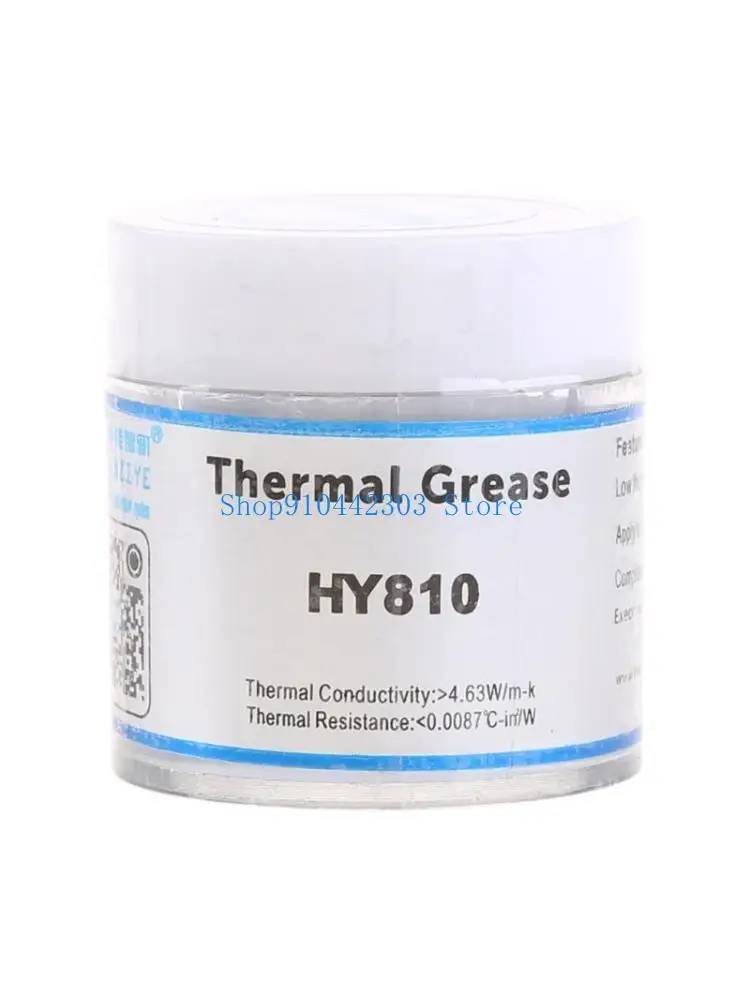 652F HY810-CN10 Thermal Paste Silicone Heat Sink Compound 4.63W/for m.K for Processor
652F HY810-CN10 Thermal Paste Silicone Heat Sink Compound 4.63W/for m.K for Processor