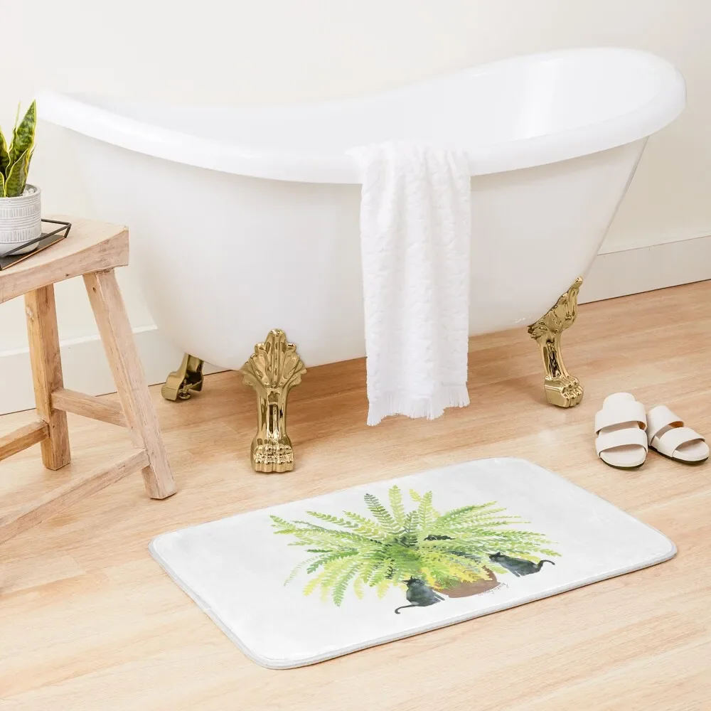 Fern and Two Cats Bath Mat Carpet In The Living Room Bath Carpet Set Ofs In The Bathroom Mat
Fern and Two Cats Bath Mat Carpet In The Living Room Bath Carpet Set Ofs In The Bathroom Mat