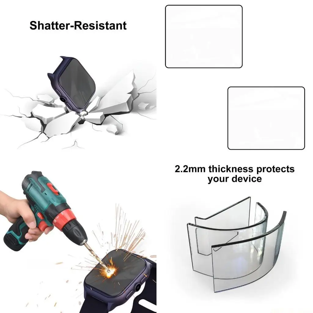 M5TD Shockproofs Cover Easy to Use Watch Tempered Glass fit for Watch 4
M5TD Shockproofs Cover Easy to Use Watch Tempered Glass fit for Watch 4