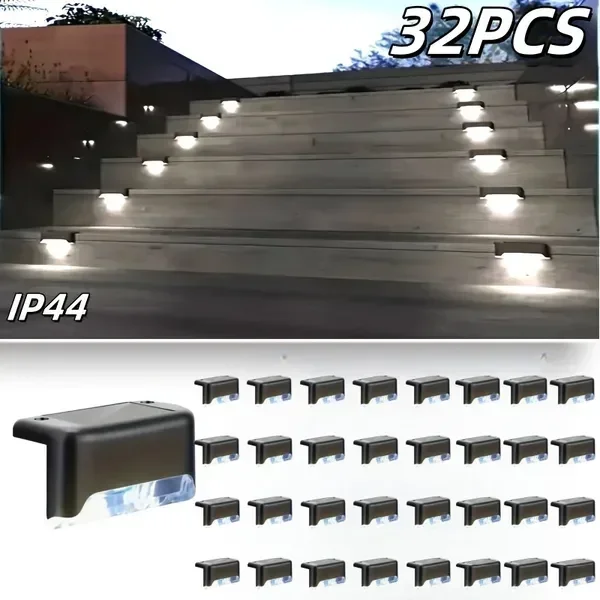 16/32PCS solar outdoor light, spring camping outdoor light, outdoor LED step light, solar charging
16/32PCS solar outdoor light, spring camping outdoor light, outdoor LED step light, solar charging