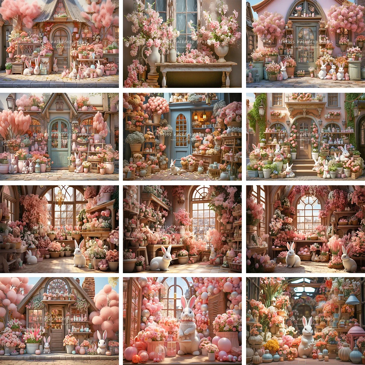 Easter Bunny House Backdrops Kids Baby Photography Child Adult Photocall Decors Spring Windows Floral House Front Backgrounds
Easter Bunny House Backdrops Kids Baby Photography Child Adult Photocall Decors Spring Windows Floral House Front Backgrounds