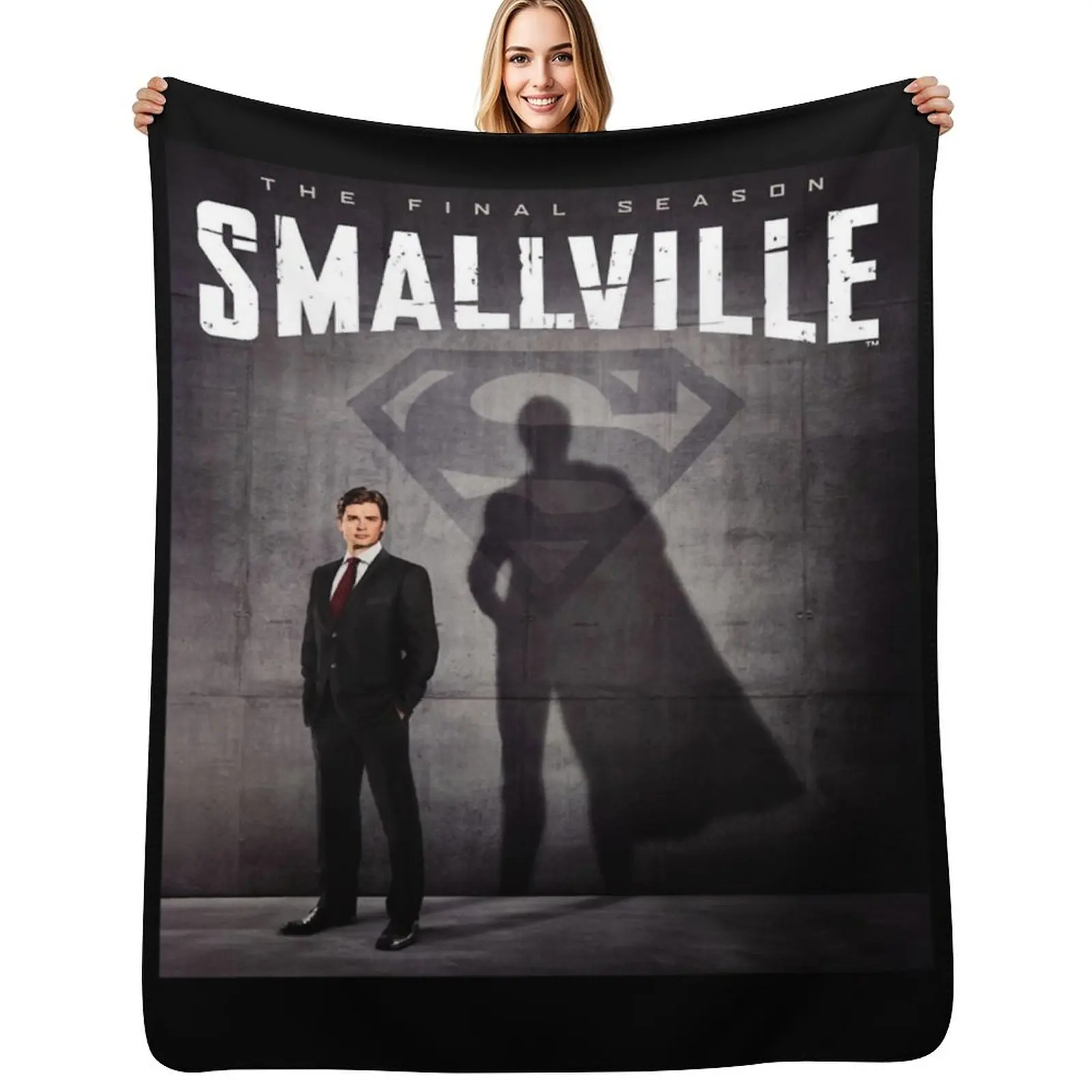 SMALLVILLE LOGO Throw Blanket Shaggy Furry Soft Blanket for Bedroom Living Room
SMALLVILLE LOGO Throw Blanket Shaggy Furry Soft Blanket for Bedroom Living Room