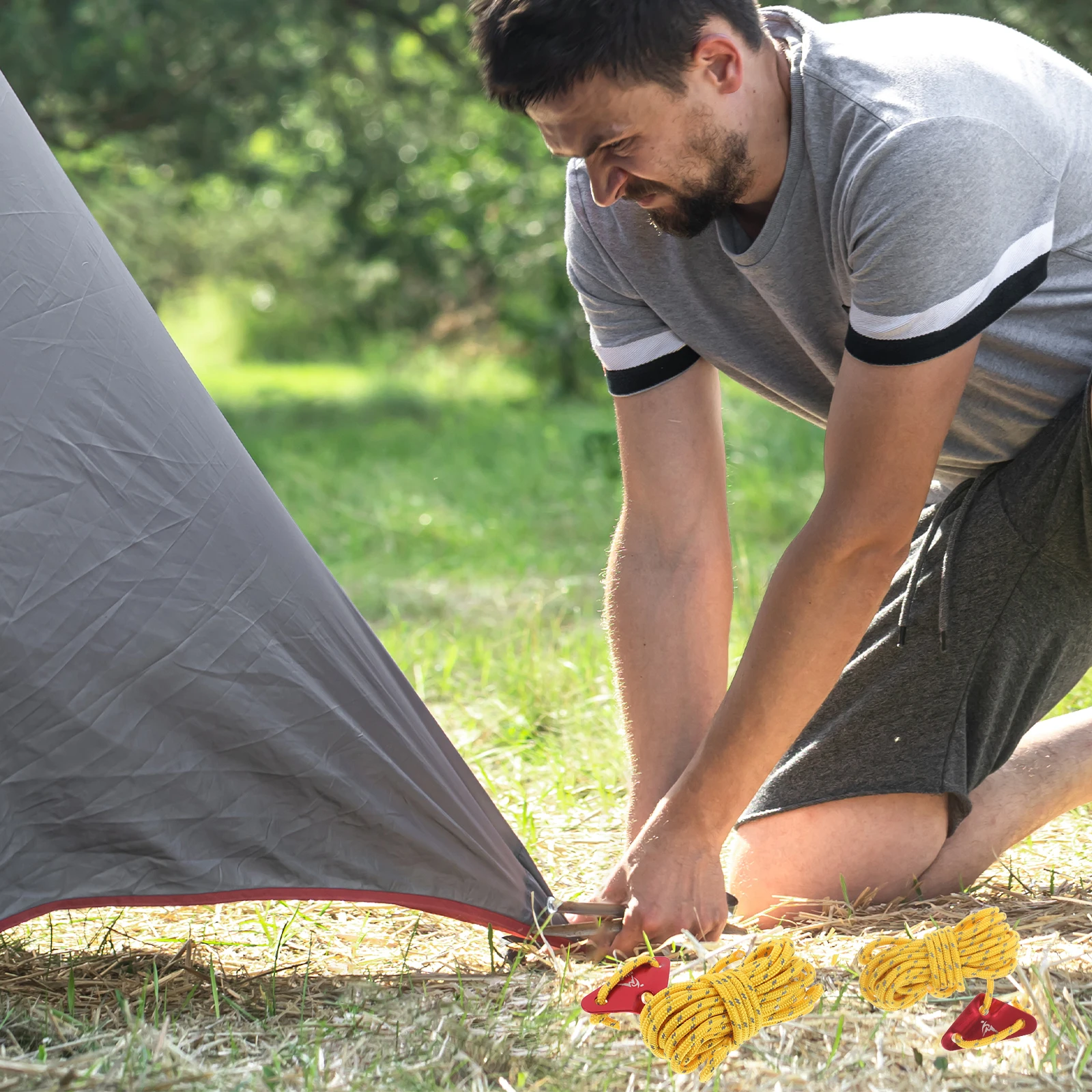 8pcs Windproof Tent Rope Durable Reflective Camping Gear Mountaineering Adjustable Outdoor Arborist Dock Lines Hiking
8pcs Windproof Tent Rope Durable Reflective Camping Gear Mountaineering Adjustable Outdoor Arborist Dock Lines Hiking