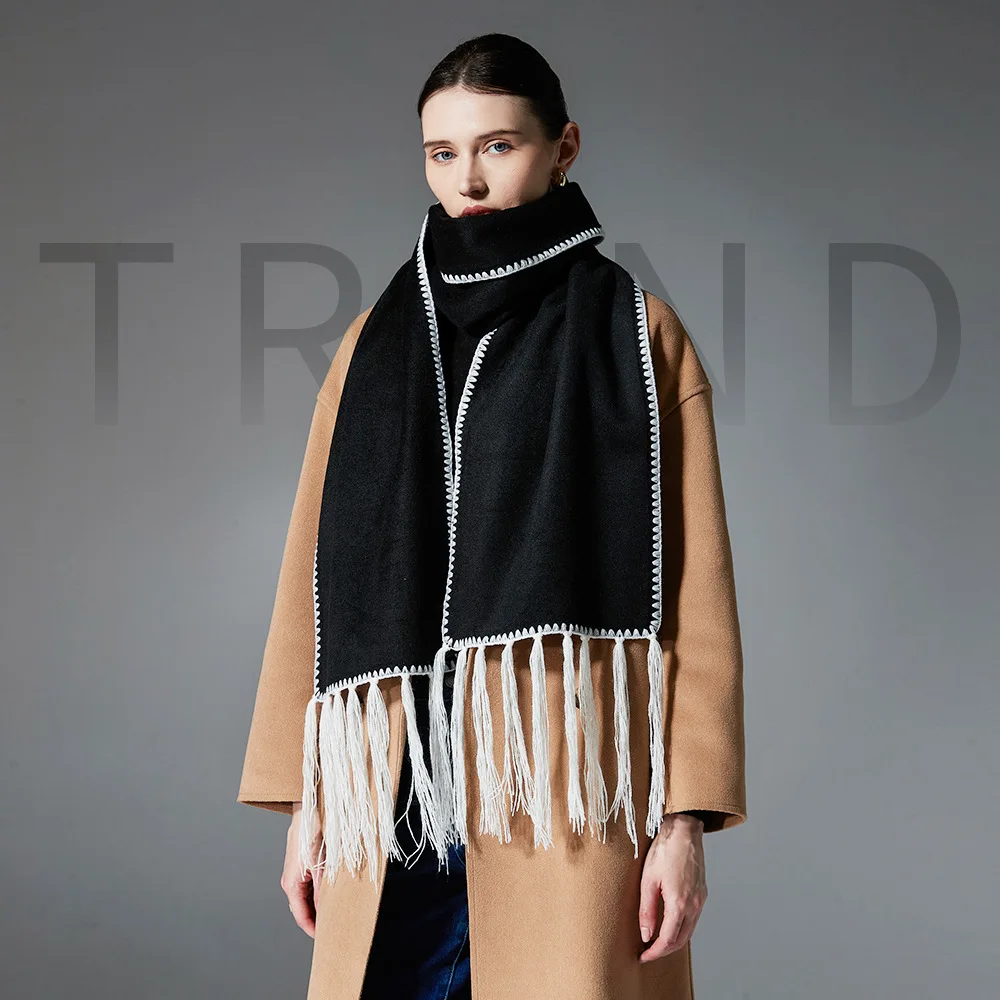 Bufanda Mujer Invierno — Chal de Lana Gruesa Doble Cara con Flecos, Abrigo Elegante y Suave para Otoño e Invierno, Regalo Moda
Bufanda Mujer Invierno — Chal de Lana Gruesa Doble Cara con Flecos, Abrigo Elegante y Suave para Otoño e Invierno, Regalo Moda