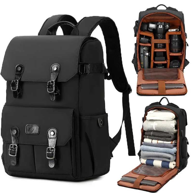 Waterproof SLR Camera Backpack Outdoor Large-capacity Multifunctional Canon Nikon 17-inch Computer Bag SLR Camera Drone Tripod
Waterproof SLR Camera Backpack Outdoor Large-capacity Multifunctional Canon Nikon 17-inch Computer Bag SLR Camera Drone Tripod
