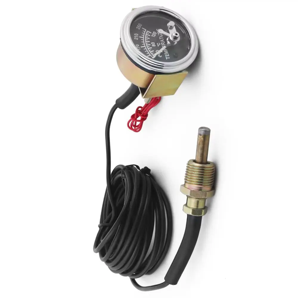Universal 52MM 2 Inch Mechanical Water Temperature Gauge 12V Manual Alarm 50-120℃ 130-250℉ Yellow LED Light NPT 1/2 Sensor
Universal 52MM 2 Inch Mechanical Water Temperature Gauge 12V Manual Alarm 50-120℃ 130-250℉ Yellow LED Light NPT 1/2 Sensor