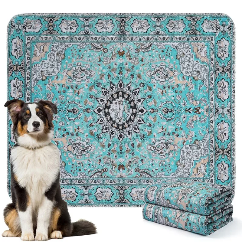 Washable Dog Pee Pad, Waterproof Non Slip Puppy Mat, Thick Absorbent Reusable Pad Dogs Cats, Cover
Washable Dog Pee Pad, Waterproof Non Slip Puppy Mat, Thick Absorbent Reusable Pad Dogs Cats, Cover