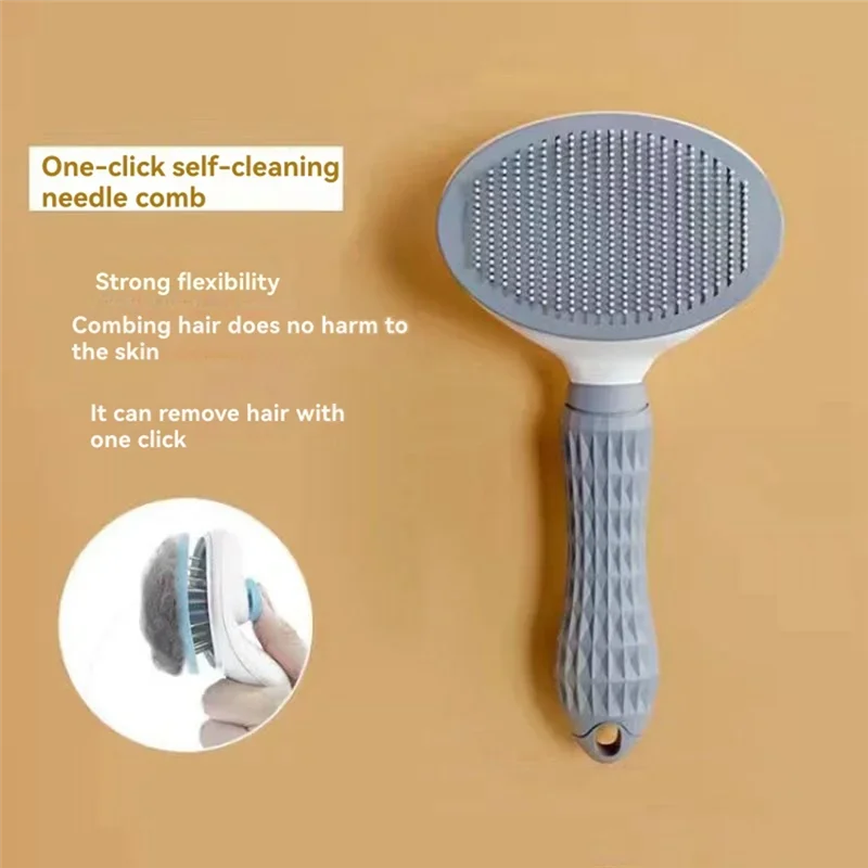 A98E-Cat Comb Remove Loose Hair Comb Dog Hair Removal Brush Cat Hair Removal Brush Pet Cat Supplies
A98E-Cat Comb Remove Loose Hair Comb Dog Hair Removal Brush Cat Hair Removal Brush Pet Cat Supplies