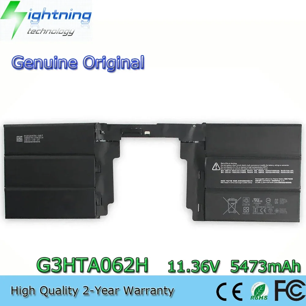 Новый оригинальный аккумулятор для ноутбука G3HTA062H 11,36 В 62,2 Втч для Microsoft Surface Book 3 15 дюймов Book 2 Keyboard G3HTA063H и т. д.
Новый оригинальный аккумулятор для ноутбука G3HTA062H 11,36 В 62,2 Втч для Microsoft Surface Book 3 15 дюймов Book 2 Keyboard G3HTA063H и т. д.