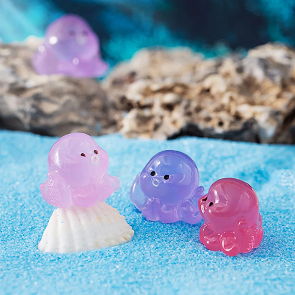 10Pcs Glow in The Dark Octopus Resin Decor Miniature Garden Outdoor Home Desktop Fish Tank Landscape Ornament Night Light
10Pcs Glow in The Dark Octopus Resin Decor Miniature Garden Outdoor Home Desktop Fish Tank Landscape Ornament Night Light