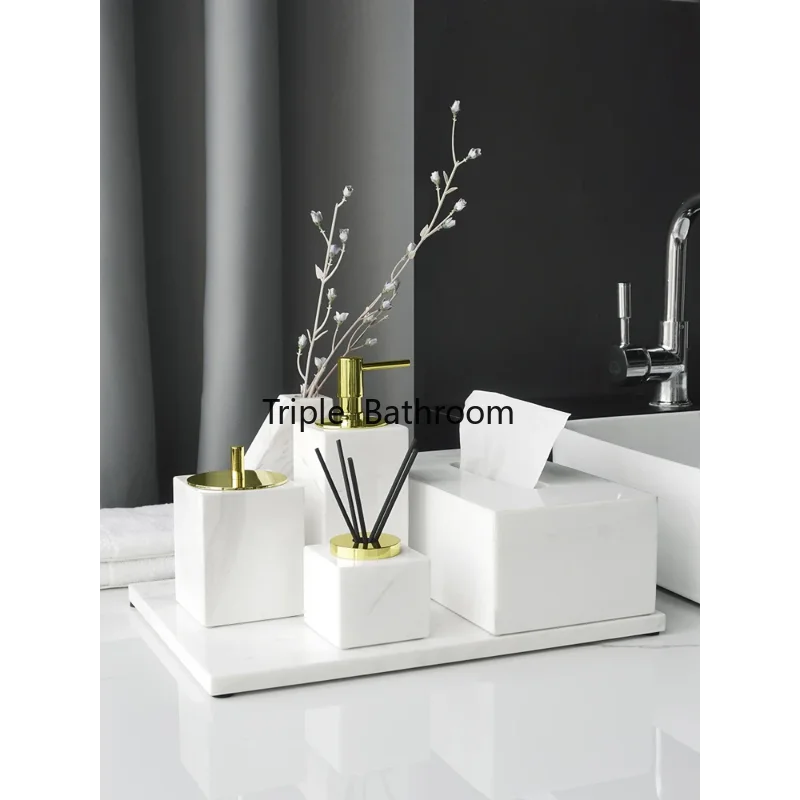 1 шт., набор аксессуаров для ванной комнаты из белого натурального мрамора, роскошный дозатор мыла, подставка для макияжа, туалетный столик, поднос, аксессуары для ванной комнаты
1 шт., набор аксессуаров для ванной комнаты из белого натурального мрамора, роскошный дозатор мыла, подставка для макияжа, туалетный столик, поднос, аксессуары для ванной комнаты