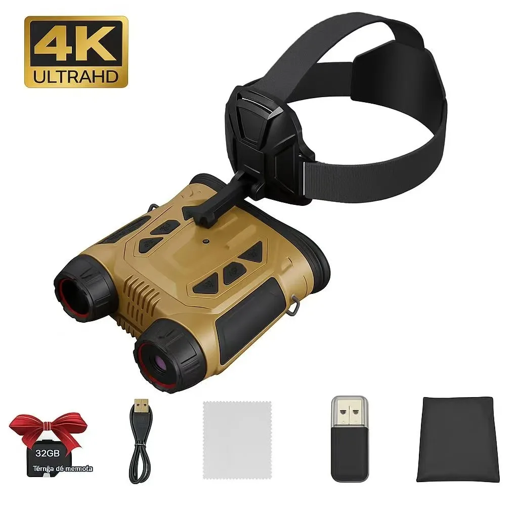 NVC900 Outdoor Portable Head-mounted Binocular Digital Telescope High Definition Camera Video Infrared Night Vision Device
NVC900 Outdoor Portable Head-mounted Binocular Digital Telescope High Definition Camera Video Infrared Night Vision Device