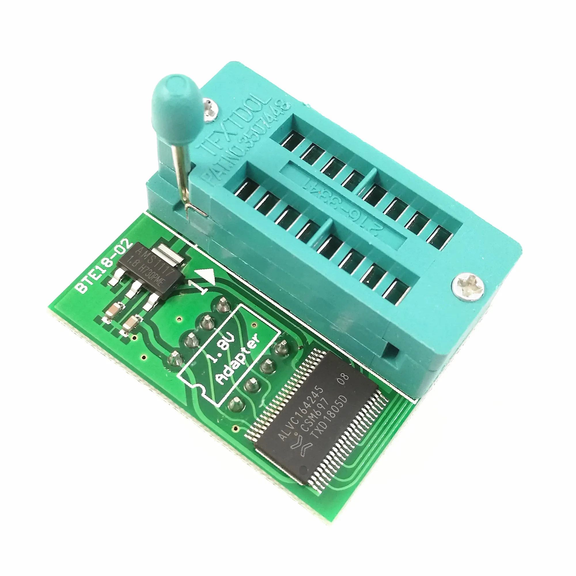Адаптер 1,8 в для Iphone или материнской платы, SPI Flash SOP8 DIP8 W25 MX25, ПРОГРАММАТОРЫ TL866CS TL866A EZP2010 EZP2013 CH341
Адаптер 1,8 в для Iphone или материнской платы, SPI Flash SOP8 DIP8 W25 MX25, ПРОГРАММАТОРЫ TL866CS TL866A EZP2010 EZP2013 CH341